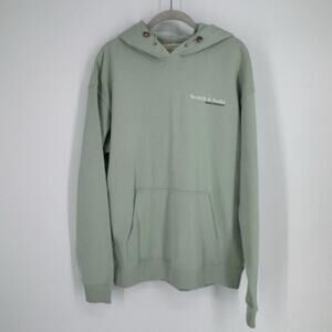 Scotch & Soda hooded sweatshirt womens medium M mint green hoodie athletic